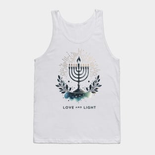 Love and Light Hanukkah Tank Top